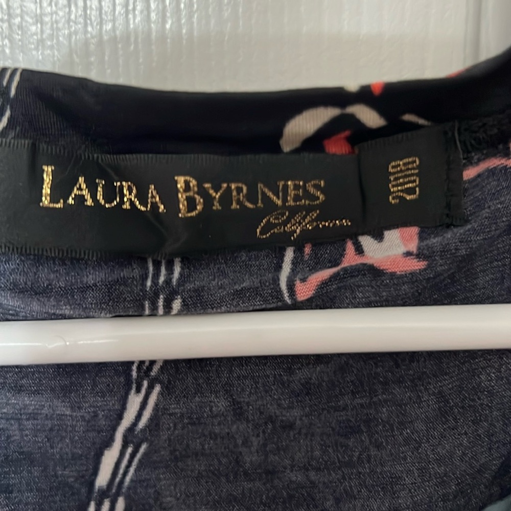 Laura Byrnes wrap front dress